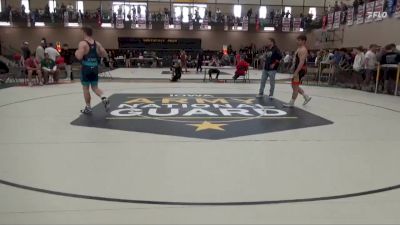 157 lbs Champ. Round 1 - Jacob Vance, Iowa vs Elias Bieschke, Big Game Wrestling Club