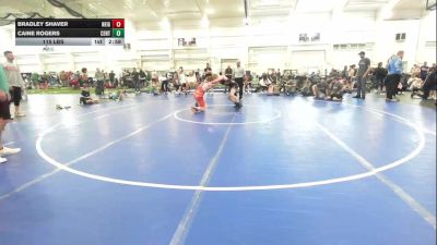 140 lbs 7th Place - Bradley Shaver, Neighborhood WC-EL vs Caine Rogers, Central IL RAGE-EL