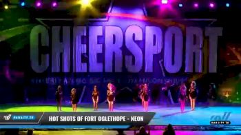 Hot Shots of Fort Oglethope - Neon [2021 L1.1 Youth - PREP - D2 Day 1] 2021 CHEERSPORT National Cheerleading Championship