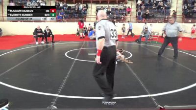 65_B lbs Round Of 64 - Maxxon Dejesus, Erie vs Everett Sumner, Wayne Highlands