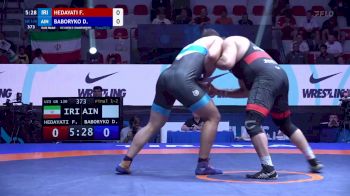 130 kg Final 1-2 - Fardin Shaban Hedayati, Iran vs Dmitrii Baboryko, Individual Neutral Athletes