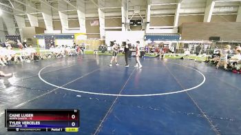 94 lbs Semis & 3rd Wb (16 Team) - Caine Luger, North Dakota vs Tyler Verceles, Maryland