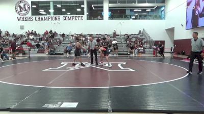 125 lbs Quarterfinals (8 Team) - Lance Nguyen, Palomar College (RED) vs Camilo Ramirez, Mt. SAC (White)