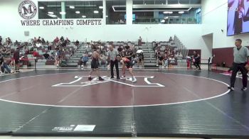 125 lbs Quarterfinals (8 Team) - Lance Nguyen, Palomar College (RED) vs Camilo Ramirez, Mt. SAC (White)