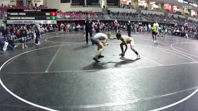 140 lbs Champ. Round 1 - Ashton Mussman, 2TG vs Angel Rios, Wrestling With Character