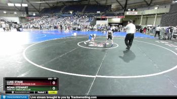 77 lbs Cons. Round 4 - Luke Stage, Rainier Junior Wrestling Club vs Noah Stewart, Twin City Wrestling Club
