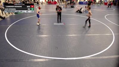 14U - 80 lbs Champ. Round 1 - Zayne Flaskey, MN Elite Wrestling Club vs Brooks Kissling, Simley Wrestling Club