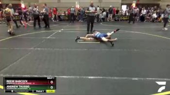 72 lbs Quarterfinals (8 Team) - Reese Babcock, American Gladiators-Havoc vs Andrew Taussig, Aggression Legionaries