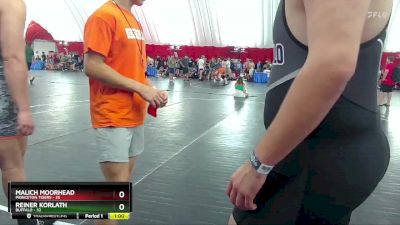 216-220 lbs Round 3 - Malich Moorhead, Princeton Tigers vs Reiner Korlath, Buffalo