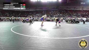 B4A-190 lbs Semifinal - Haydan Yocham, Bristow vs Camden Crew, Poteau
