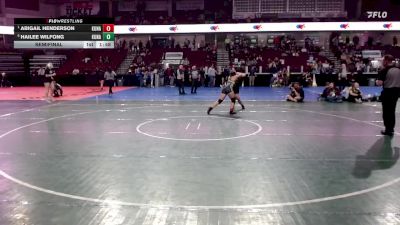 170 lbs Semifinal - Abigail Henderson, Kuna vs Hailee Wilfong, Kuna
