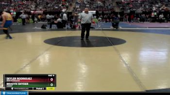 138 lbs Cons. Round 1 - Skyler Rodriguez, New Plymouth vs Bradyn Snyder, Lowry