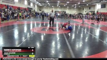 Round 2 - Barrett Nofsinger, Wabasha-Kellogg-Alma-Pepin vs Zach Zajicek, Plymouth