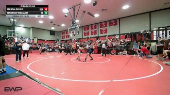 119 lbs Consi Of 16 #1 - Mason Gould, Skiatook HS vs Maurice Williams, Tulsa Hale