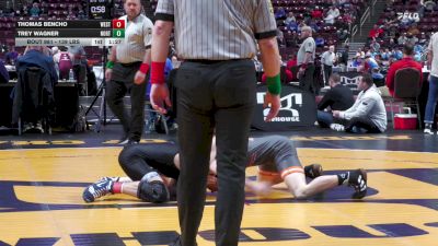 139 lbs First Round - Thomas Bencho, West Allegheny vs Trey Wagner, Northampton Area