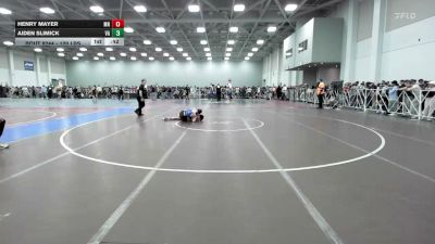 120 lbs Consi Of 64 #2 - Henry Mayer, MN vs Aiden Slimick, VA