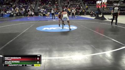 149 lbs 3rd Place Match - Kyler Romero, Wartburg vs Matt Randolph, Augsburg