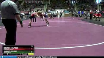 152 lbs Cons. Round 2 - Colton Mayfield, Cleburne County vs Gabriel Haynie, Montevallo