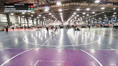 114 lbs Round Of 64 - Lily Powell, FL vs Grace Kenna, NH