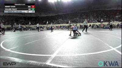 155 lbs Round Of 16 - Henry Cook, Noble Takedown Club vs Collier Tracy, Icefighter U