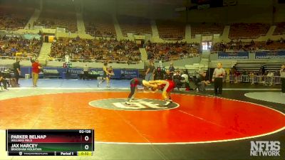 D2-126 lbs Cons. Semi - Jax Harcey, Bradshaw Mountain vs Parker Belnap, Williams Field