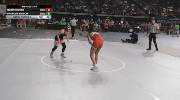 G 120 lbs Cons. Round 2 - Robin Harris, Ruston Girls vs Frances Nelson, Baton Rouge Girls