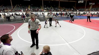 53 lbs Semifinal - Rhone McBride, Wolfpack Wr Ac vs Jordan Carreiro, Duran Elite