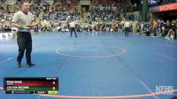 145 lbs Champ. Round 1 - Ryan Enge, Lisbon vs Colton Becher, New Salem-Almont