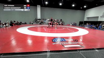 100 lbs Abel Estrada, Washington vs Connor Woosencraft, Wisconsin Blue