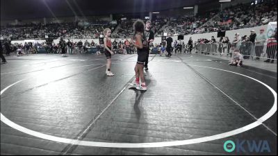 62 lbs Consi Of 4 - Summer Jones, Cowboy Wrestling Club vs Bryton Mason, Cowboy Wrestling Club