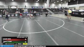 92 lbs Quarterfinal - Allen Woo, IL vs Pierce Hurd, SD