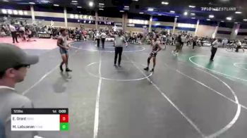 123 lbs Consi Of 8 #1 - Ernest Grant, Rebel WC vs Mikah Labuanan, Team Maui