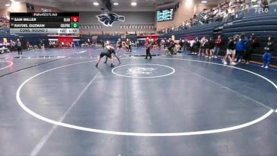 215 lbs Cons. Round 3 - Sam Miller, Blanchard vs Raydel Guzman, Conroe Woodlands College Park