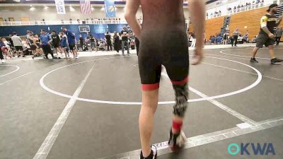 88-92 lbs Quarterfinal - Clay Bach, Weatherford Youth Wrestling vs Jace Wylie, Tuttle Wrestling