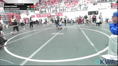 46 lbs Consolation - Ryder Aguilar, Newkirk Takedown Club vs Beckham McKaig, Standfast