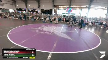 65 lbs 1st Place Match - Tate Russell, ReZults Wrestling vs Frank Archibald, NB Elite Wrestling Club