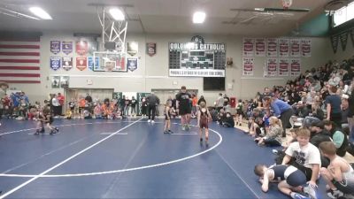 2 lbs Round 2 - Maddax Stout, Waverly Area Wrestling Club vs Abby Megan, Janesville Wrestling