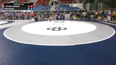 106 lbs Champ. Rd Of 128 - Colter Campbell, Alaska vs Noah Blair, Connecticut