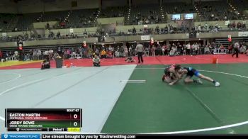 110 lbs Semifinal - Jordy Bowe, Crass Trained Wrestling vs Easton Martin, Centennial Youth Wrestling