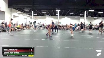 120 lbs Round 3 (6 Team) - Brock Rothermel, TSB vs Musa Tamarzde, Prestige Worldwide