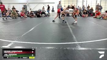 145 lbs Round 1 (4 Team) - George Gorgotadze, Prime WC Black vs Joel Swanson, Glasgow WA