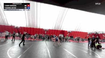 120 lbs 3rd Place Match - Cash Leisgang, Askren Wrestling Academy vs Gabriel Beyer, Freedom Wrestling Club