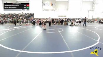 70 lbs Cons. Semi - Bryson Olszewski, Gowanda Wrestling Club vs Mae Machemer, WRCL Wrestling Club