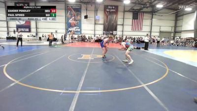 220 lbs Rr Rnd 3 - Joey Smith, Owen Valley vs Ace Mcelravy, Ragin Raisins Concord HS