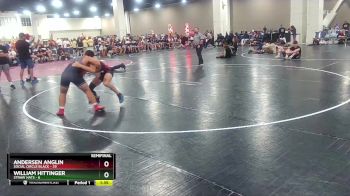 157 lbs Semis & 1st Wrestleback (8 Team) - William Hittinger, Straw Hats vs Andersen Anglin, Social Circle Black