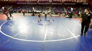 113 lbs Round Of 16 - Zach Brzoska, Fairfield Warde vs Seth Geary, Northbridge