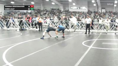 132 lbs Consi Of 8 #2 - Thadeus Gerstenacker, SC vs James Lally, MA