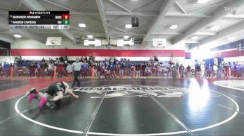 Boys 115 lbs Champ. Round 1 - Kaden Owens, Foothill Boys vs Gunner Kramer, Modoc Boys
