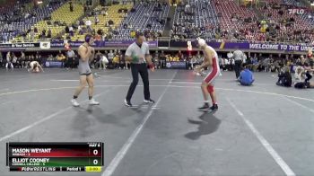 141 lbs Finals (2 Team) - Mason Weyant, Wabash vs Elliot Cooney, Cornell College