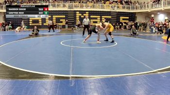152 lbs Semifinal - Maddox Shaw, Thomas Jefferson vs Griffen Reid, North Allegheny